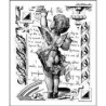 Angel Stamp / Sello de Goma de Ángel