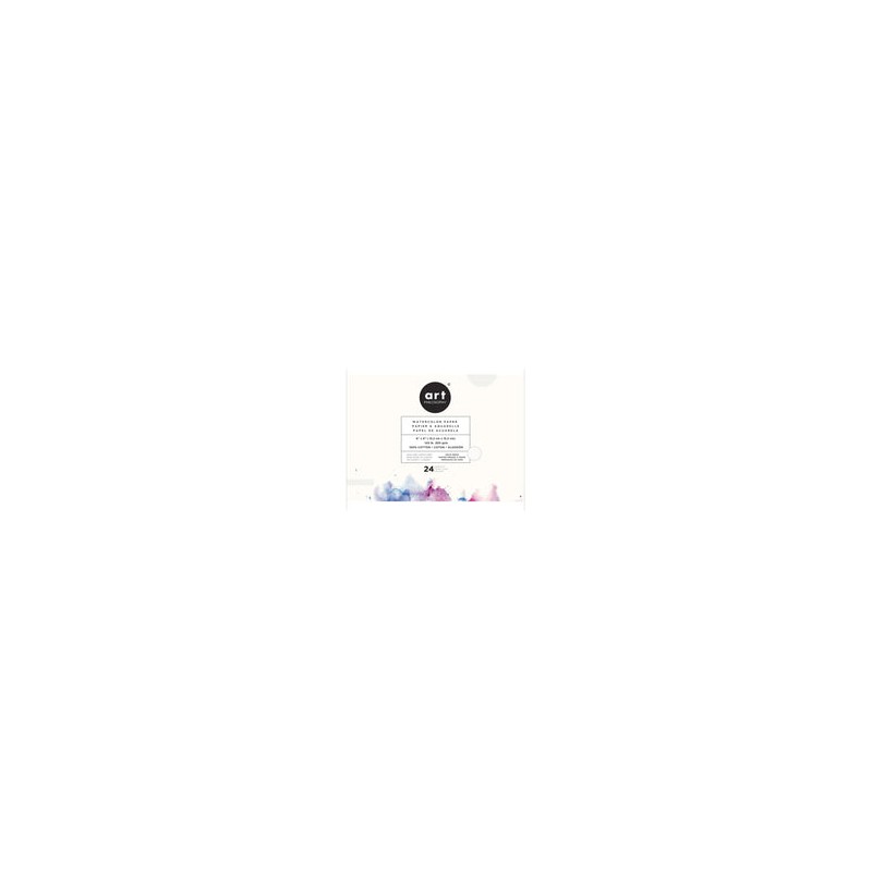 Art Philosophy Watercolor Paper Pad 6x6 / Bloc Papel para Acuarela