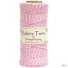 Baker's Twine Spool Pink & White / Hilo Twine Rosa y Blanco
