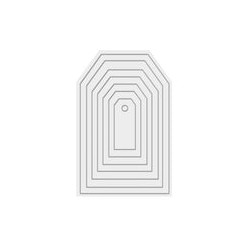 Basic Tags Dies / Suajes de Etiquetas de Regalo