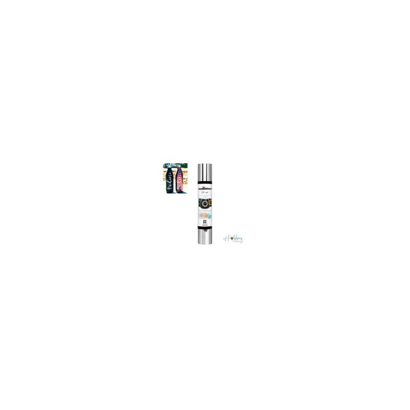 BF Mirror Chrome Adhesive Vinyl / Vinil Adhesivo Libre de Burbujas Plata