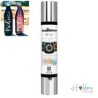 BF Mirror Chrome Adhesive Vinyl / Vinil Adhesivo Libre de Burbujas Plata