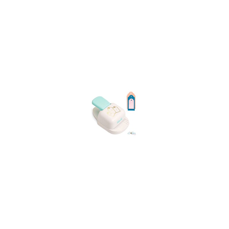 3 in 1 Rounded Tag Punch / Perforadora de 3 Etiquetas Redondas